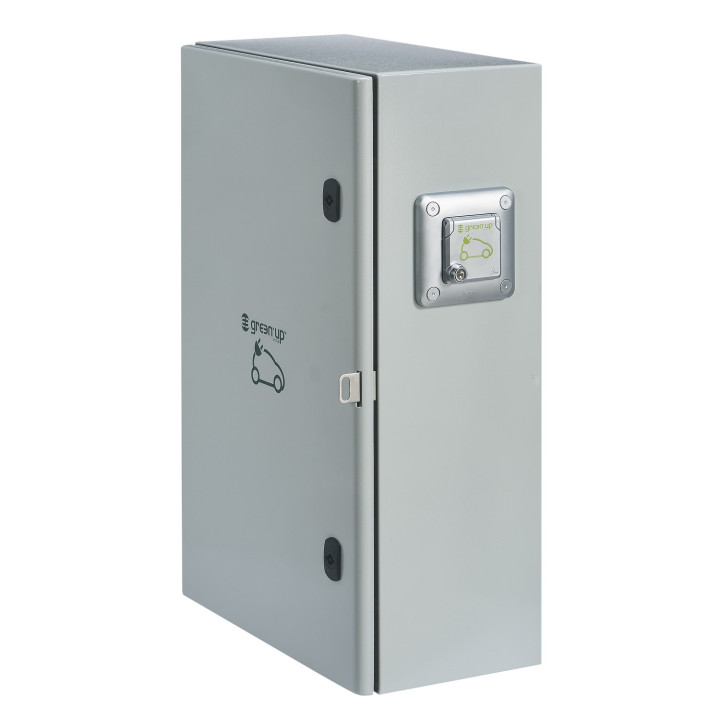 Coffret Comptage Green'Up Avec Prise Mode 2 + Disjoncteur De Branchement