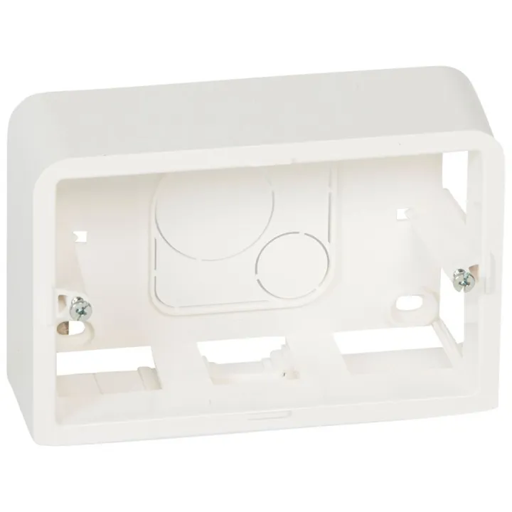 Cadre Saillie Profondeur 40Mm Mosaic Pour 3 Modules Et Support Référence 080259