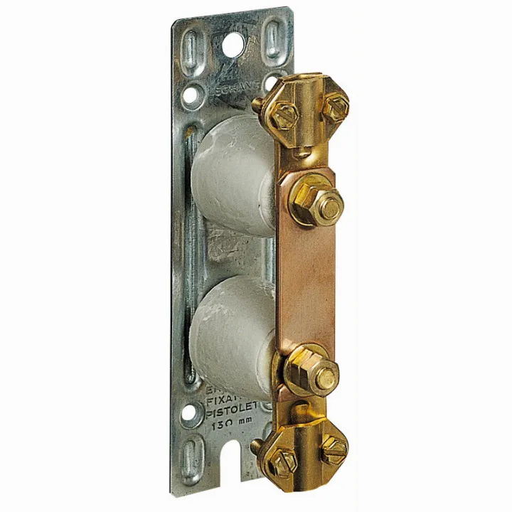 Barrette de terre métallique - 150x45mm - accessoire