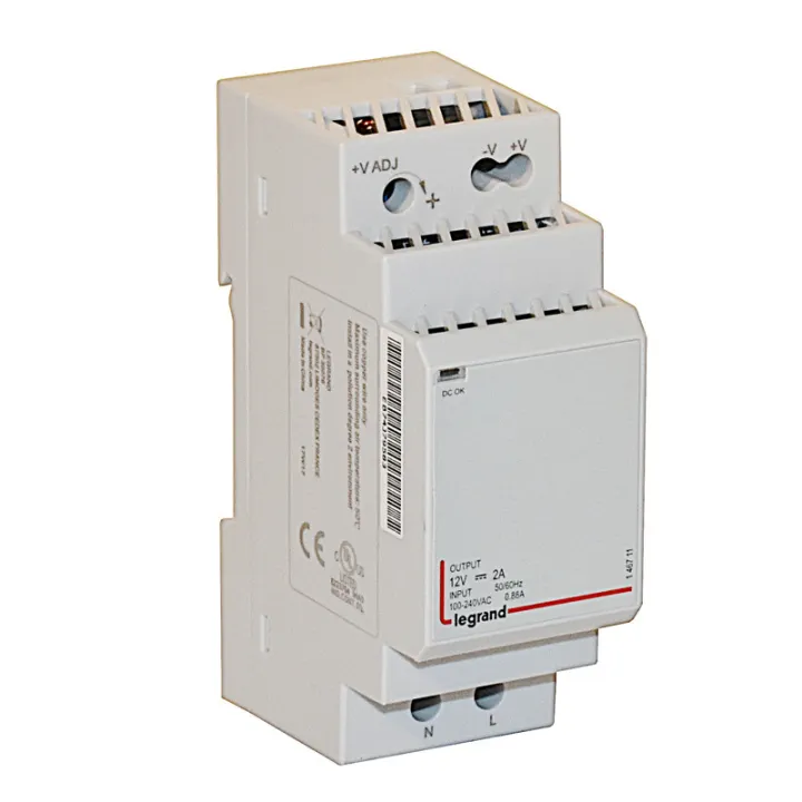 Alimentation À Découpage Mono - Alimentation 100-240 V~ - 12 Veq. / 24 W / 2 A