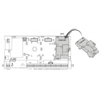 Ce produit est Interface Wifi Pour Centrale Mp3000 pour les systèmes intrusions