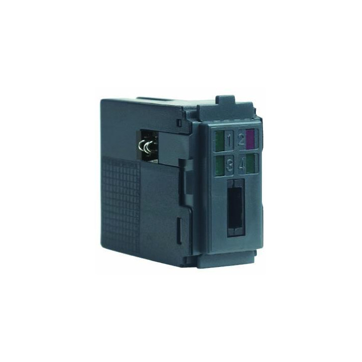 Ce produit est Lect Cle Electro B-Ticino Noir pour les systèmes intrusions