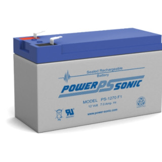Batterie Powersonic 7Ah 12 Volts Dim Pour Systèmes Intrusions