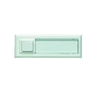 Bouton Poussoir Lumi + Pe Blan pour systèmes URMET