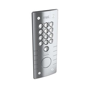 Clavier Connecte 2F A54 Zamac Gris Pour Systèmes Urmet