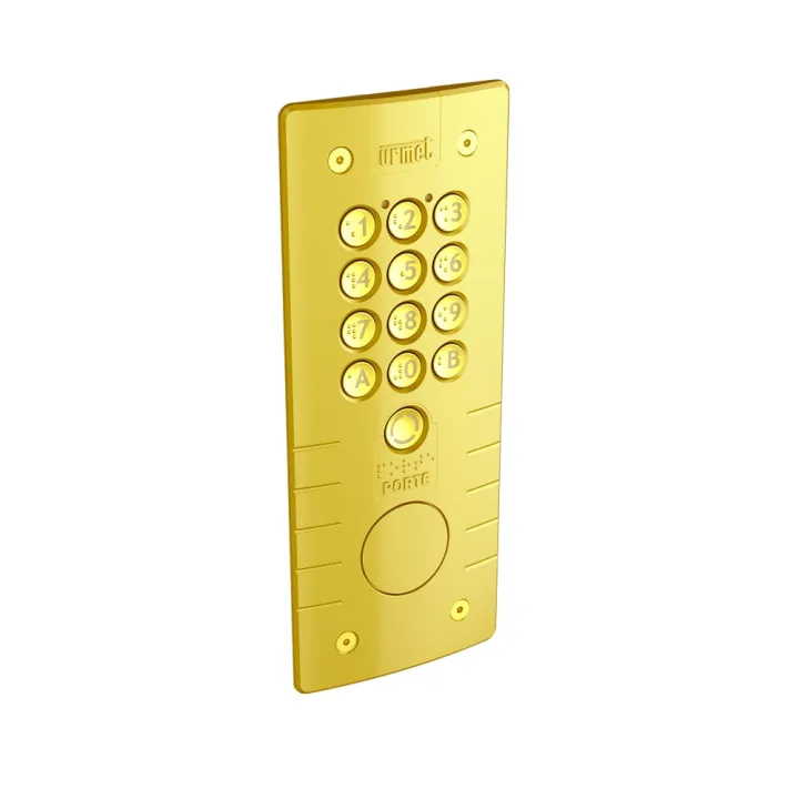Clavier Connecte 2F A54 Zamac Champagne pour systèmes URMET