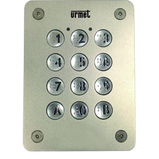 Clavier À Codes Connecté 12 Touches 2F Inox Encastré
