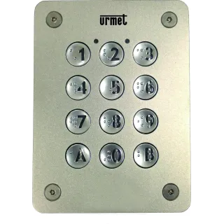 Clavier À Codes Connecté 12 Touches 2F Inox Encastré