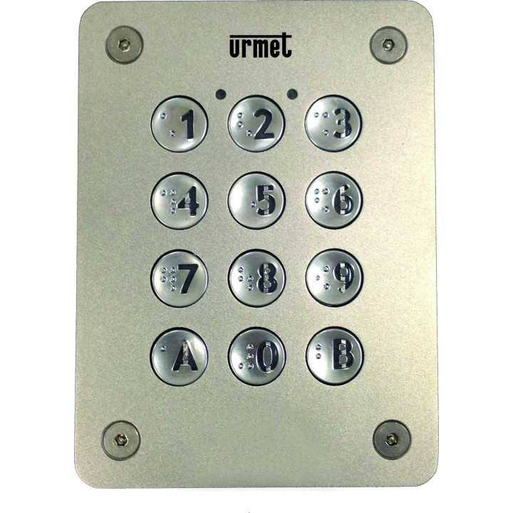 Clavier À Codes Connecté 12 Touches 2F Inox Encastré