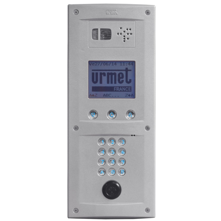 Platine de rue à  Défilement De Noms Bibus Video 8L Zamac T25