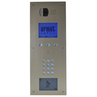 Platine de rue à  Défilement De Noms Bibus Video 8L Inox Clavier Vig Cvcl