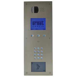 Platine de rue à  Défilement De Noms Bibus Video 8L Inox Clavier Vig Cvcl
