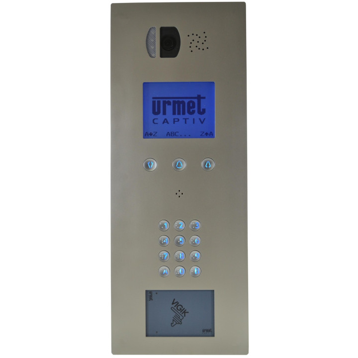 Platine de rue à  Défilement De Noms Bibus Inox Vid 8L Vig Cv/Cl Pot Tec Platine de rue à  Défilement De Noms Bibus Inox Vid 8L Vig Cv/Cl Pot Tec