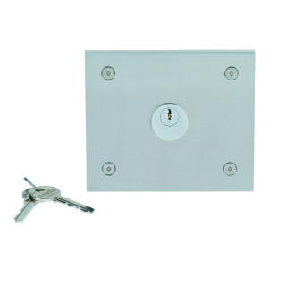 Boitier encastrement Inox 110X130 pour T25PLUS.