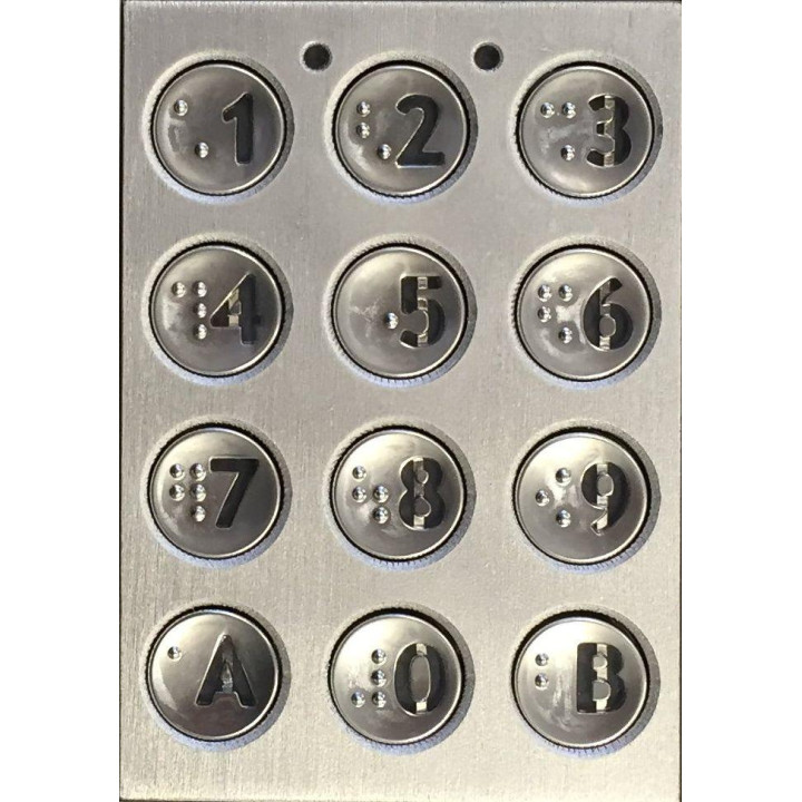 Clavier 12T + Support Sav Pour Systèmes Urmet