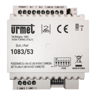 Interface 2 Platines 2 Colonnes 2Voice 4 Din