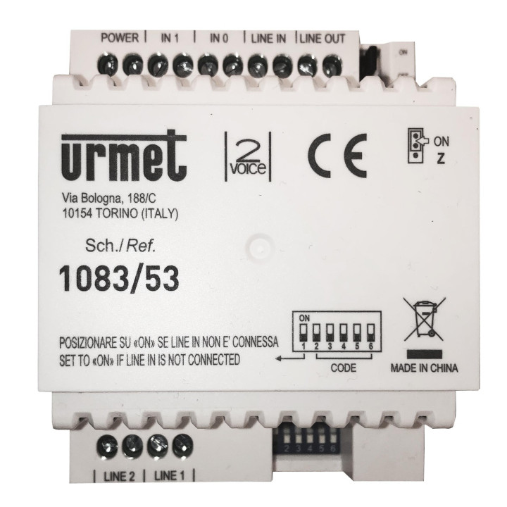 Interface 2 Platines 2 Colonnes 2Voice 4 Din