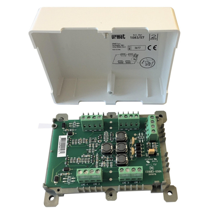 Ce produit est Dérivateur Vidéo 8 Sorties 2Voice pour systèmes URMET