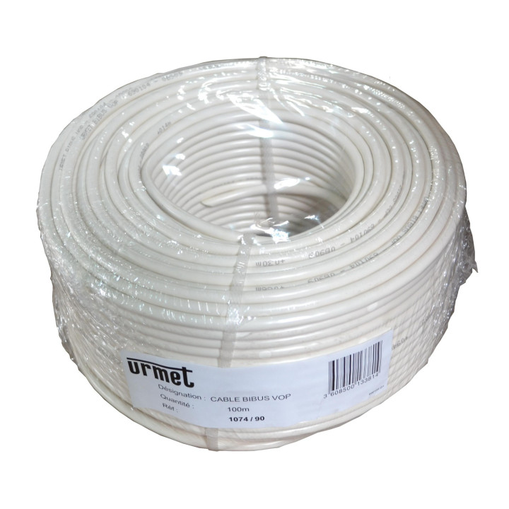 Couronne 100M Câble 2Voice Pour Systèmes Urmet