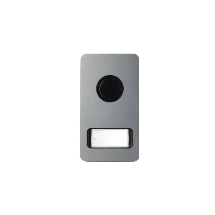 Kit Portier Audio 2 Fils, Platine Mikra Alu Saillie Et Poste Utopium