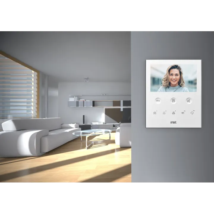 Moniteur D'Interphonie Main-Libre Vog5 Avec Écran 5" Compatible 2Voice