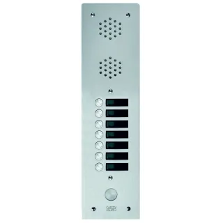 Plaque Av Alu 6Mm 1R 07Bp pour systèmes URMET