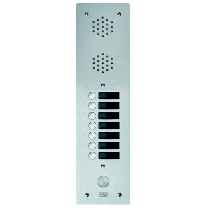 Ce produit est Plaque Av Alu 6Mm 1R 07Bp pour systèmes URMET