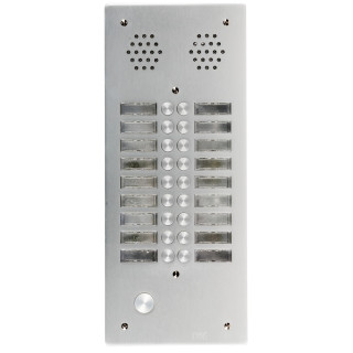 Ce produit est Plaque A.V Alu 6Mm 2R 18Bp pour systèmes URMET