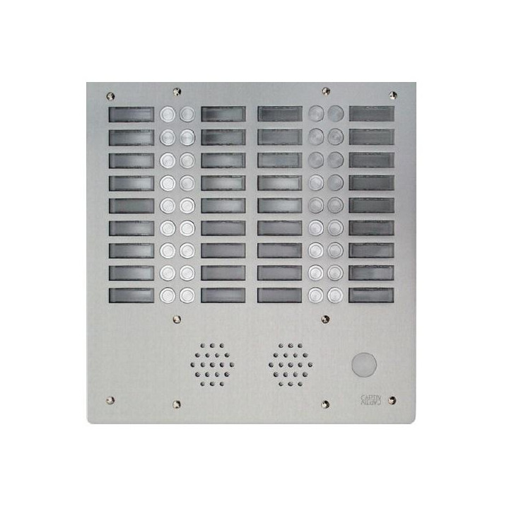 Plaque A.V Alu 6Mm 4R 36Bp Pour Systèmes Urmet