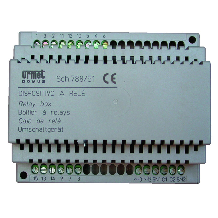 Ce produit est Relais Commutation 2 Plaques pour systèmes URMET Ce produit est Relais Commutation 2 Plaques pour systèmes URMET