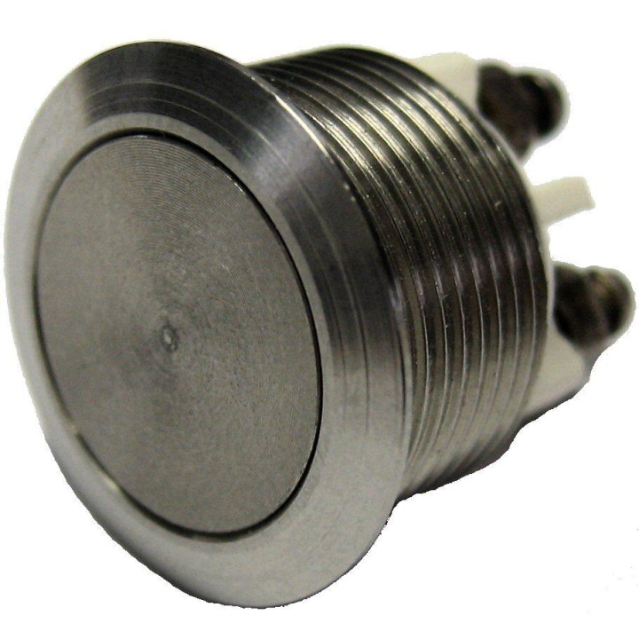 Bouton Poussoir De Sortir Inox Normalement Ouvert Ø 19Mm