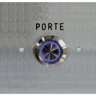 Bouton de Sortie No/Nf Lumineux Et Sonore - 90X90 - Conforme Handicap