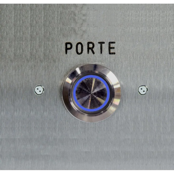 Bouton De Sortie No/Nf Lumineux Et Sonore - 90X90 - Conforme Handicap