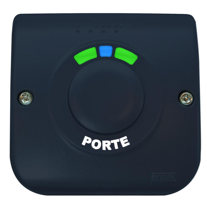 Bouton De Sortie Saillie No/Nf Lumineux Et Sonore - 90X90 - Conforme Handicap