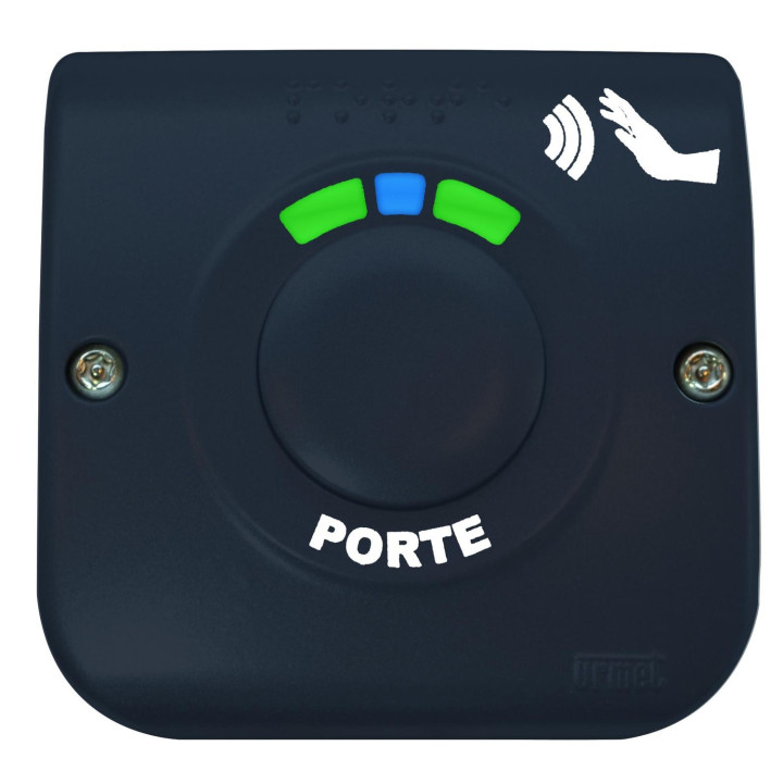 Bouton de sortir Zamac Anthracite Mains Libres. Bouton de sortir Zamac Anthracite Mains Libres.