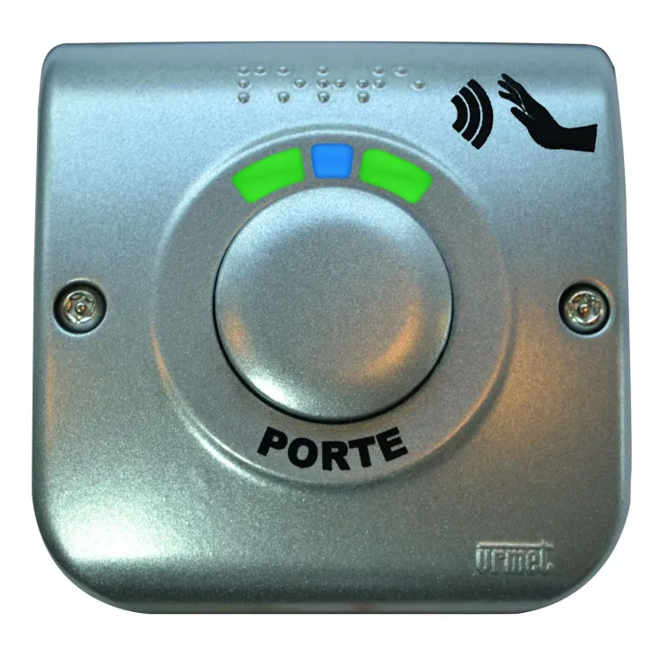 Bouton Sortie Sans Contact, Conforme Loi Handicap, Buzzer, Voyant, Ip54/Ik10