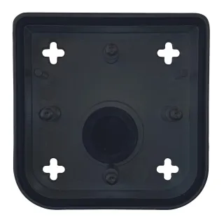 Embase Ba/Of/90Lha Ral7021 pour systèmes URMET