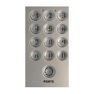 Clavier Codé Avec Perçage Vigik Et Emplacement Libre