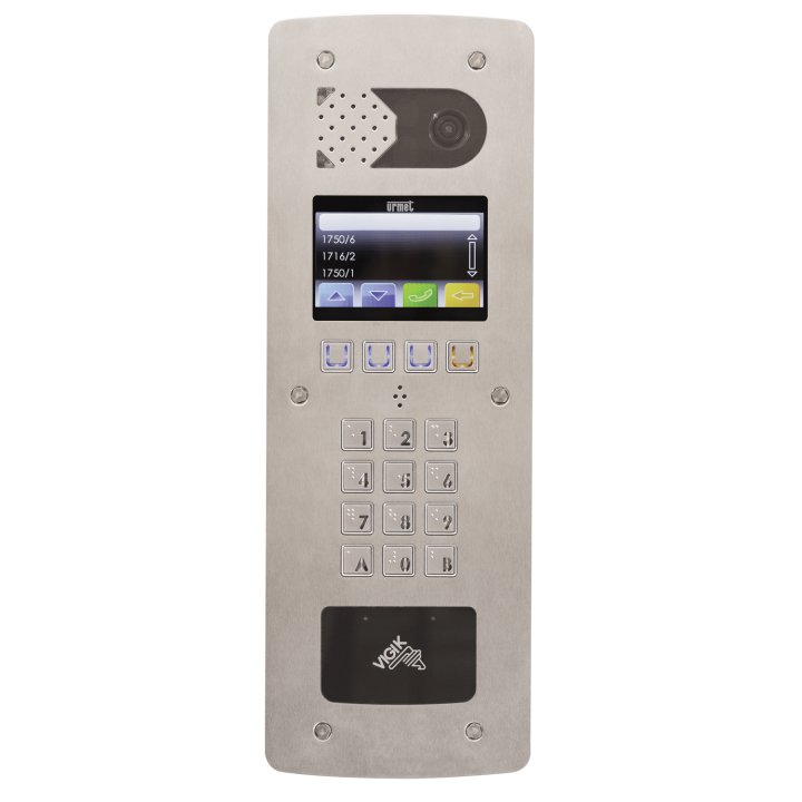 Platine Vidéo À Défilement 2Voice Graphique Lecteur Plat - Inox