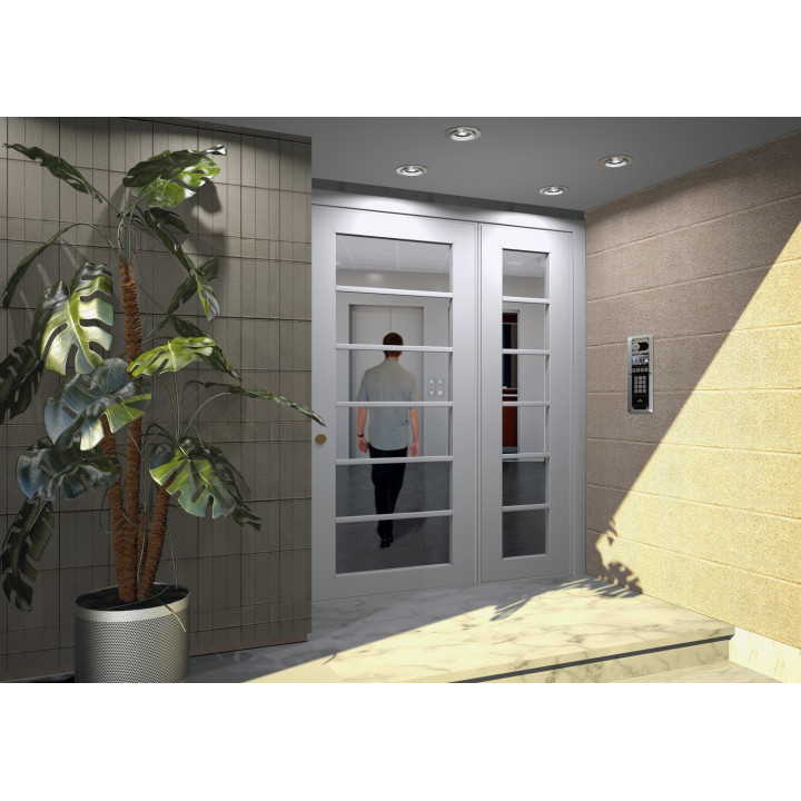 Platine Vidéo À Défilement 2Voice Graphique Lecteur Plat - Zamac Gris