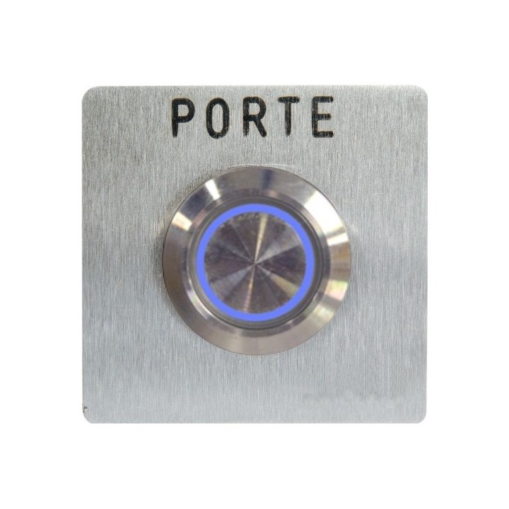 Bouton Poussoir Sortie No/Nf 40X40 ''Porte