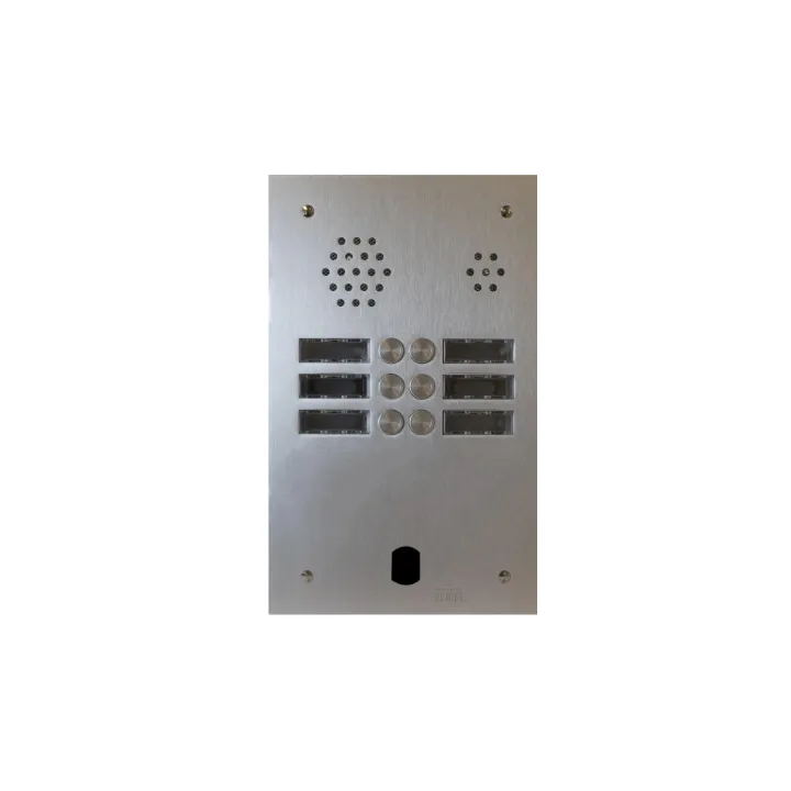 Kit Audio Préprogrammé, 2Voice, Platine Et Postes, 2 Rangées, 6 Boutons