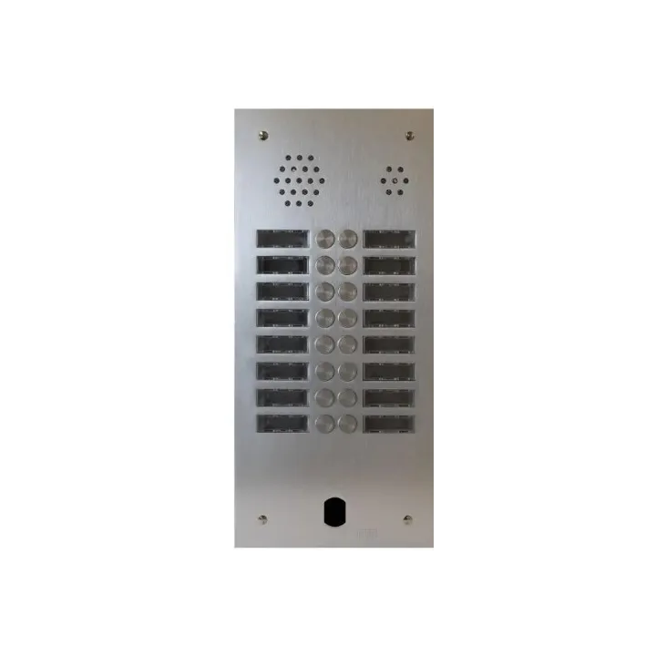 Kit Audio Préprogrammé, 2Voice, Platine Et Postes, 2 Rangées, 16 Boutons