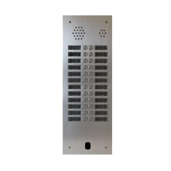 Kit Audio Préprogrammé, 2Voice, Platine Et Postes, 2 Rangée, 24 Boutons