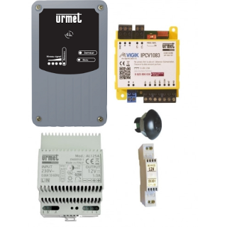 Kit Prêt À Poser Avec Modem Data V4, Centrale Ipcv1083 Et Alimentations.