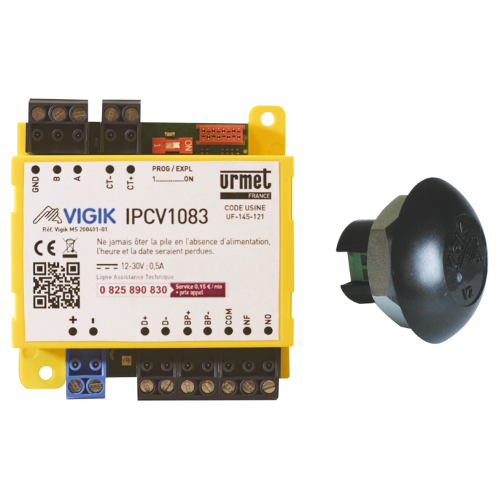 Ce produit est Kit Ipcv1083 + T25Vk2 pour systèmes URMET