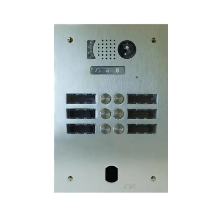 Kit Vidéo Préprogrammé, 2Voice, Platine Et Moniteurs, 2 Rangées, 6 Boutons