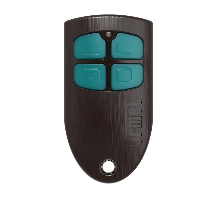 Télécommande bi-techno 868 MHz/Mifare, IP54, rolling code sécurisé.