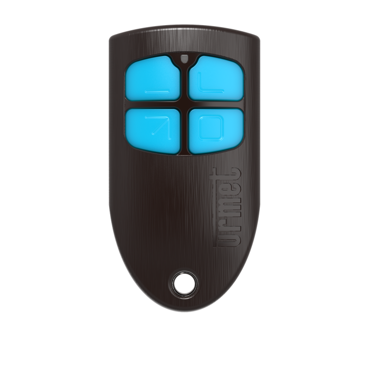 Télécommande 4 Boutons Bi-Techno 433 Mhz & 13,56 Mhz, Longue Portée, Ip54.