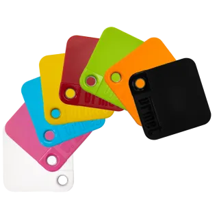 Badge Desfire Ev3 Rouge, Sécurisé, Étanche Ip68 Et Antichoc Ik10